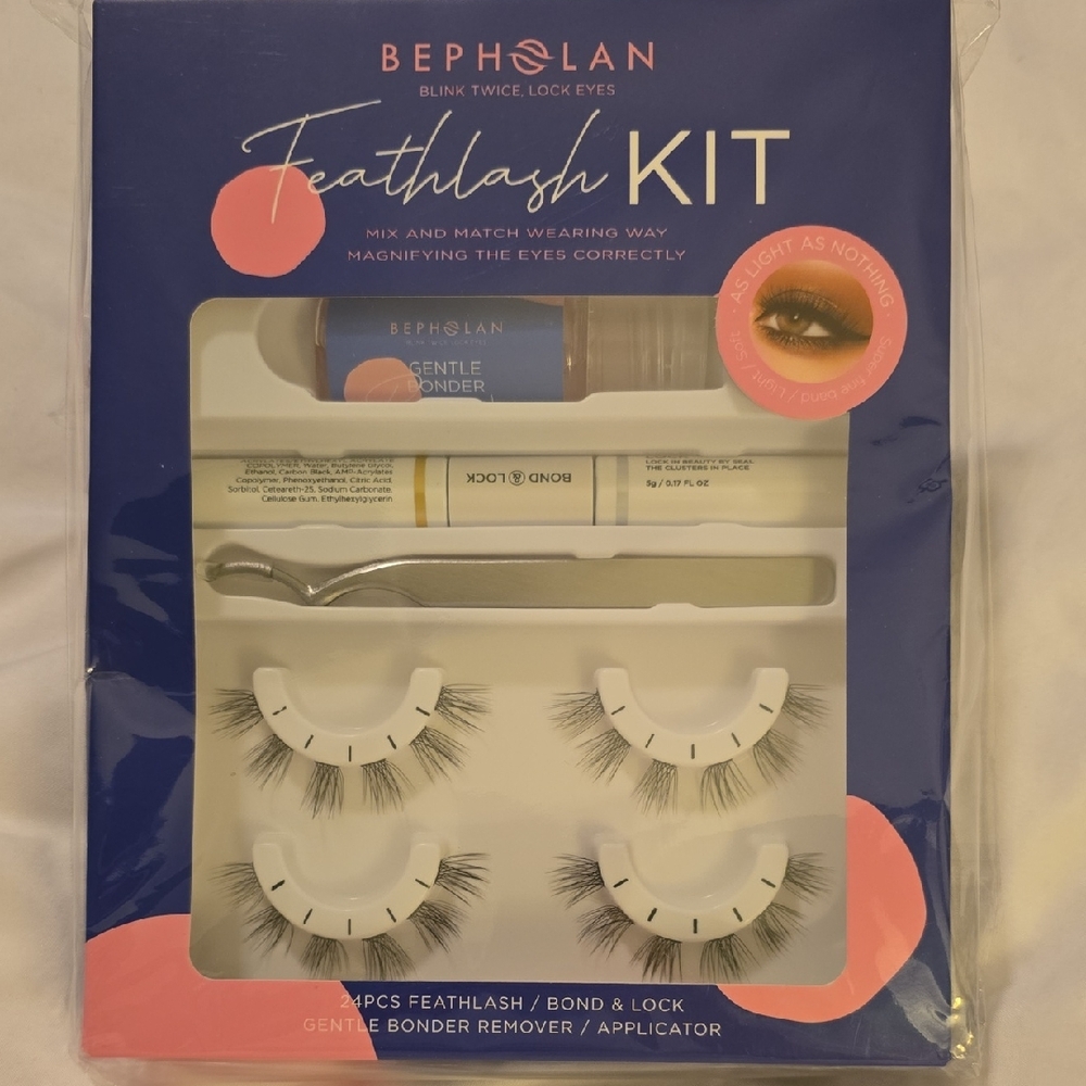 Feathlash Kit with Black Lashes